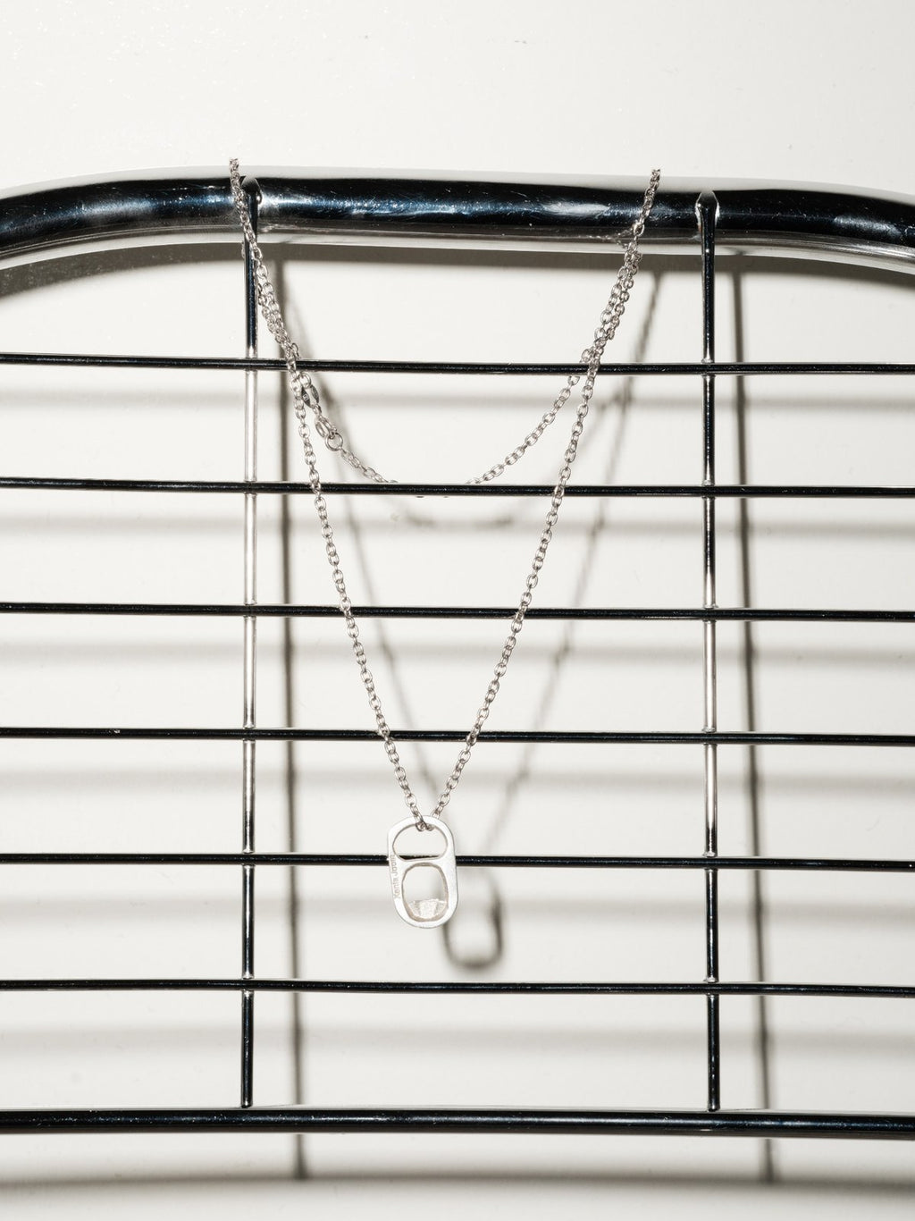OPEN ME recycled sterling silver necklace by Xenia Joost