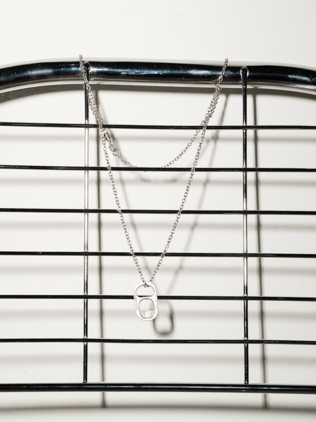 OPEN ME recycled sterling silver necklace by Xenia Joost